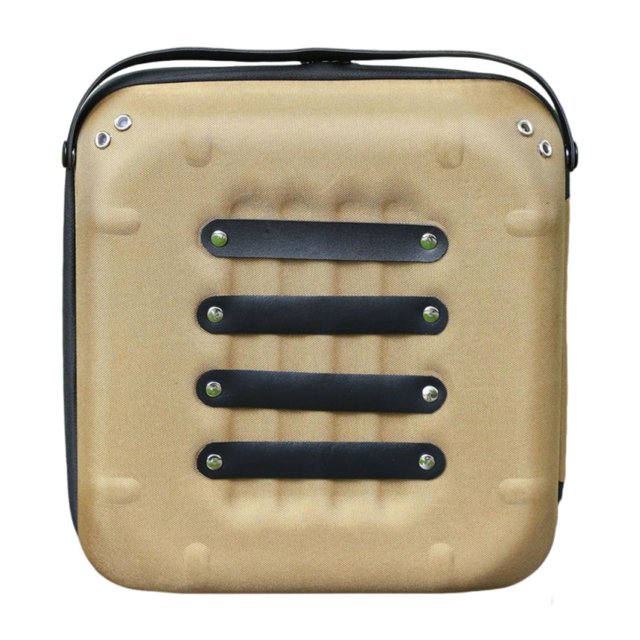 Bolsa de almacenamiento para condimentos de camping, estuche para herramientas de camping, soporte para utensilios de cocina Caqui