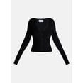 thumbnail image 5 of No Boundaries Lace Trim Cardigan, Women's XXS-XXL, 5 of 5