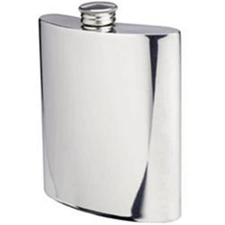 

Visol VF4000 Visol Judge Mirror Polished Genuine Pewter Flask - 6 oz