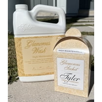 Tyler Candle Company, High Maintenance 64oz and Dryer Sachets.