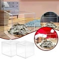 GHYJPAJK Clear Acrylic Money Bank Piggy Bank for Adults Must Break to