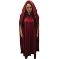 thumbnail image 2 of Seeing Red Women's Deluxe Handmaiden Handmaid Apocalyptic Dystopian Future Robe Costume, 2 of 2