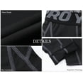 thumbnail image 3 of LANBAOSI Men’s Base Layers Set - Compression Thermal Shirt & Pants, Quick Dry, Moisture-Wicking Size XL, 3 of 7
