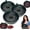 3 Pcs, variant on 2027 New Self-Spinning Berry Washing Bowl Ceramic, Automatic 360° Fruit & Vegetable Washer Spinner with Drainage, Hydro-Vortex Berry Rinser & Colander for Kitchen, Stoneware Serving Bowl for Berries