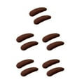 thumbnail image 1 of Maytalsory Chair Armrest Covers To And Decorate Made Of Polyester Fibre Easy To Install dark coffee 5Set, 1 of 6