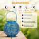 thumbnail image 2 of Lampara Solar LED Iron Art Lantern Light Outdoor Garden Yard Lámpara colgante de mano Likrtyny Lámpara, 2 of 9