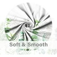 thumbnail image 4 of Stall Shower Curtain, Sage Green Eucalyptus Small Shower Curtain for Bathroom Waterproof Spring Green Leaves RV Shower Curtain with Hooks, 36x72 Inch, 4 of 6