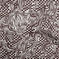 thumbnail image 1 of oneOone Cotton Flex Brown Fabric Abstracts Sewing Material Print Fabric By The Yard 40 Inch Wide, 1 of 4