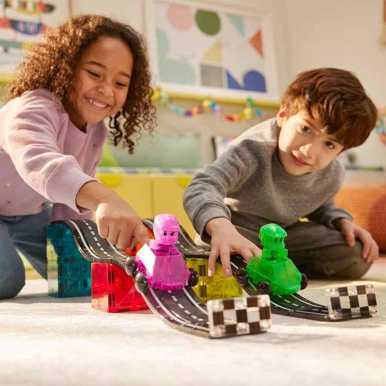 MAGNA-TILES¬Æ Downhill Duo 40-Piece Magnetic Construction Set