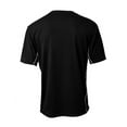 thumbnail image 2 of A4 Liga Soccer Jersey For Youth Male in Black | NB3018, 2 of 3