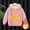 Pink, variant on SGFCWSX Girls Oversized Hoodies Kids Fleece Lined Sweatshirt Casual Graphic Pullover Tops Beige Size 11 Years