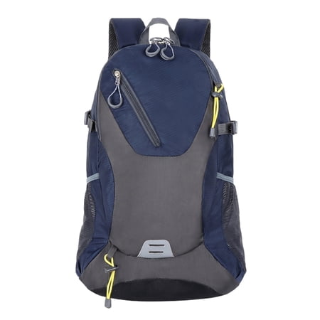 Large Capacity Outdoor Hiking Backpack Multipurpose Travel Daypack for Climbing and Cycling Sporty Rucksack Travel Accessory Navy