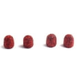 thumbnail image 1 of Pack of 4 Valve Stem Decorative Sealing Decoration Upgraded Fittings Multipurpose Ring Upgraded Fittings Multipurpose Wheel Dust Cover Leak-proof Removable Tire Caps Red, 1 of 8
