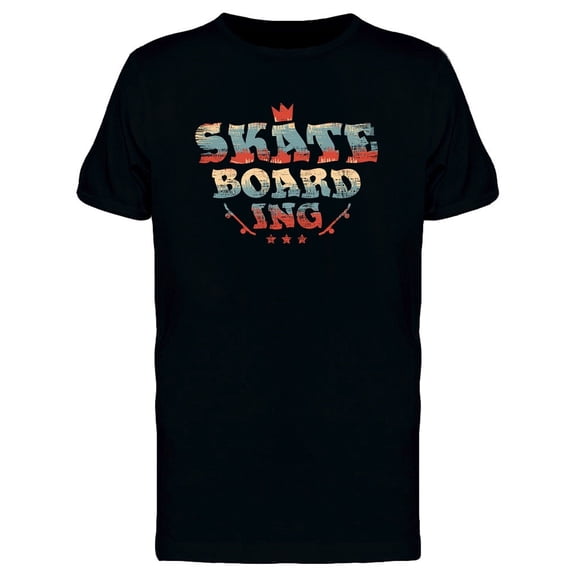 Skateboarding Icons Tee Men's -Image by Shutterstock