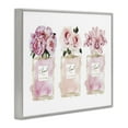 thumbnail image 6 of Stupell Industries Pink Flowers & Perfumes Glam Fashion Beauty & Fashion Painting Gray Framed Art Print Wall Art, 30 x 24, 6 of 9
