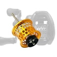 thumbnail image 4 of Carrete de pesca kusrkot baitcasting poco profundo de aluminio ligero dorado, 4 of 8