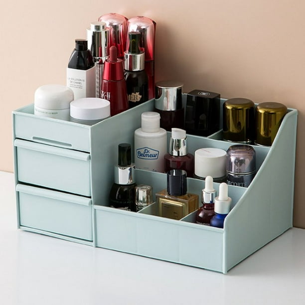 Makeup Storage Box Cosmetic Table, Vanity Table Jewelry Storage Box