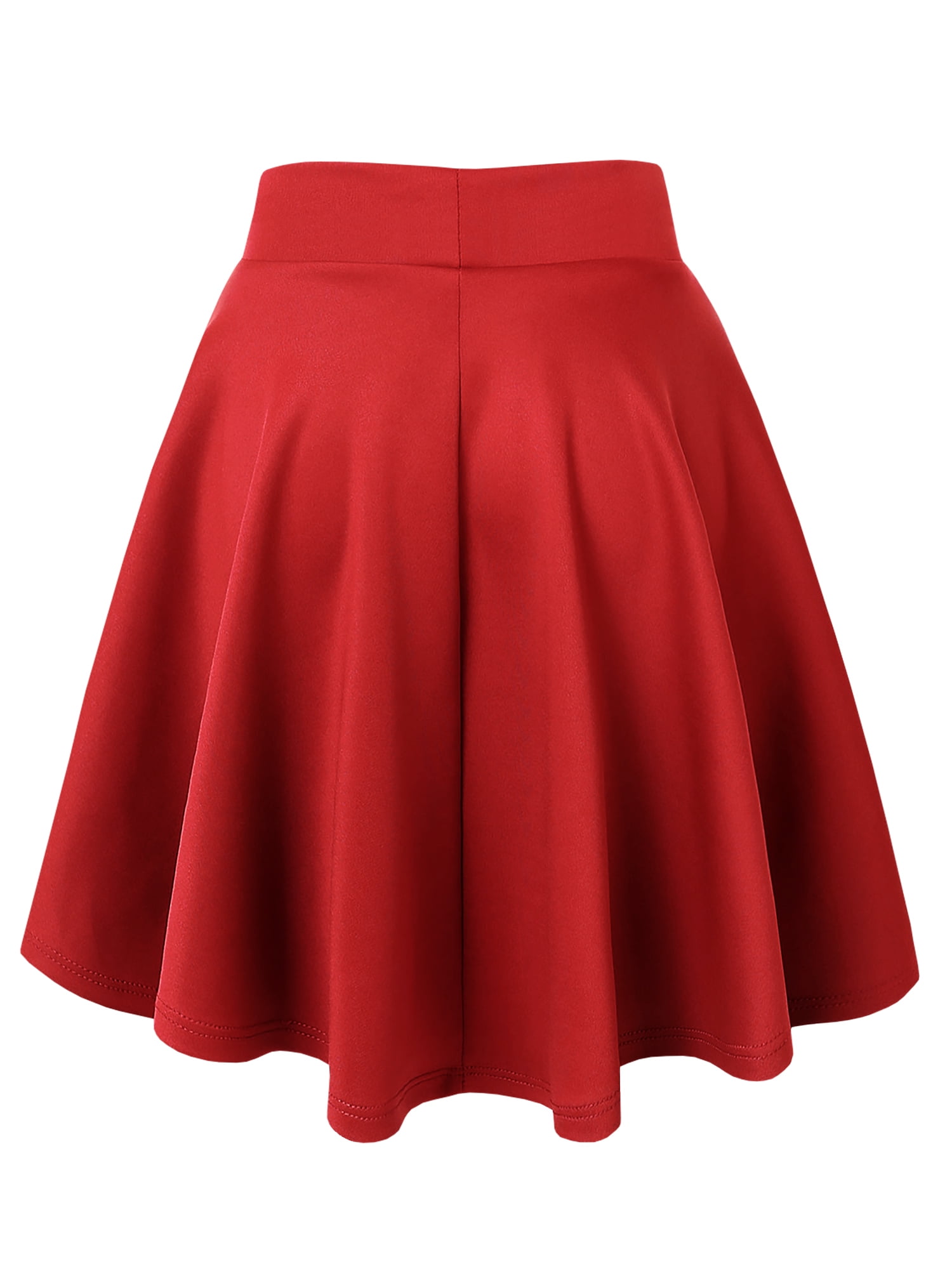 MBJ WB829 Womens Flirty Flare Skirt XXL RED - Walmart MBJ WB829 Womens Flirty Flare Skirt XXL RED - Walmart