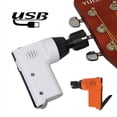 thumbnail image 2 of Multifunctional Electric String Winder and String Cutter USB Rechargeable Portable for Guitar and Ukulele (White), 2 of 8