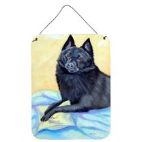 Carolines Treasures 7152DS1216 Schipperke Sweet Dreams Wall or Door Hanging Prints 12x16 multicolor