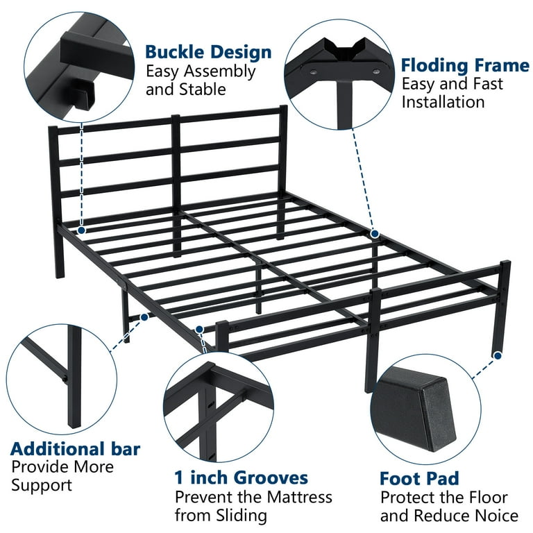 How to Stop Mattress Sliding off Metal Frame