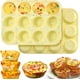 thumbnail image 1 of Moldes de silicona para muffins, paquete de 2, 12 cavidades, antiadherentes, para tartas y cupcakes., 1 of 5