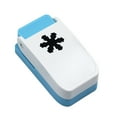 thumbnail image 1 of pitrice Manual Square Hole Punches With Lock Buckle Punching Craftwork quality Plastic Zinc Alloy - Various Home, Office snowflake, 1 of 6