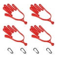 thumbnail image 1 of Uxcell Golf Gloves Stretcher,Plastic Keeper Support Rack Holder Dryer Hanger Frame with Hanging Hooks Red, 1 of 7
