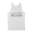 thumbnail image 1 of Skyline Abu Dhabi Tank Top Unisex X-Small White, 1 of 5