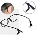 thumbnail image 3 of Agarre para la oreja de gafas, antideslizante, cómodo, elástico de silicona, retenedores de gafas para gafas de sol, gafas de lectura, correa para gafas deportivas, 10 pares, 3 of 5