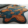 thumbnail image 2 of 100% Wool Rug Area Tufted Hand Living Modern Carpet Room Bedroom for Handmade, 2 of 5