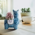 thumbnail image 4 of BKER Cute Cartoon Animal Meat Ceramic Pot For Indoor Adorable Design For Cactus & Old Trunk Greens, 4 of 4