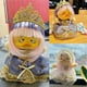thumbnail image 2 of Ropa de muñeca de felpa de algodón para niñas, vestido de corte de princesa, regalo de cumpleaños, pato enfadado, 20cm, 2 of 5