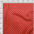 thumbnail image 3 of oneOone Viscose Jersey Red Fabric Asian Ornamental Craft Projects Decor Fabric Printed By The Yard 60 Inch Wide, 3 of 4
