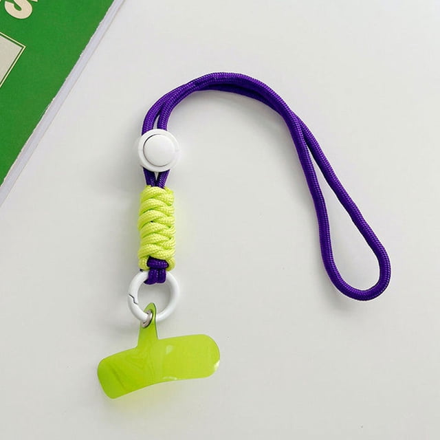 pitrice Corde de Suspension de Cou Réutilisable Réglable de Lanière de Téléphone Portable avec des Sangles de Sécurité de Microfibre de Crochet