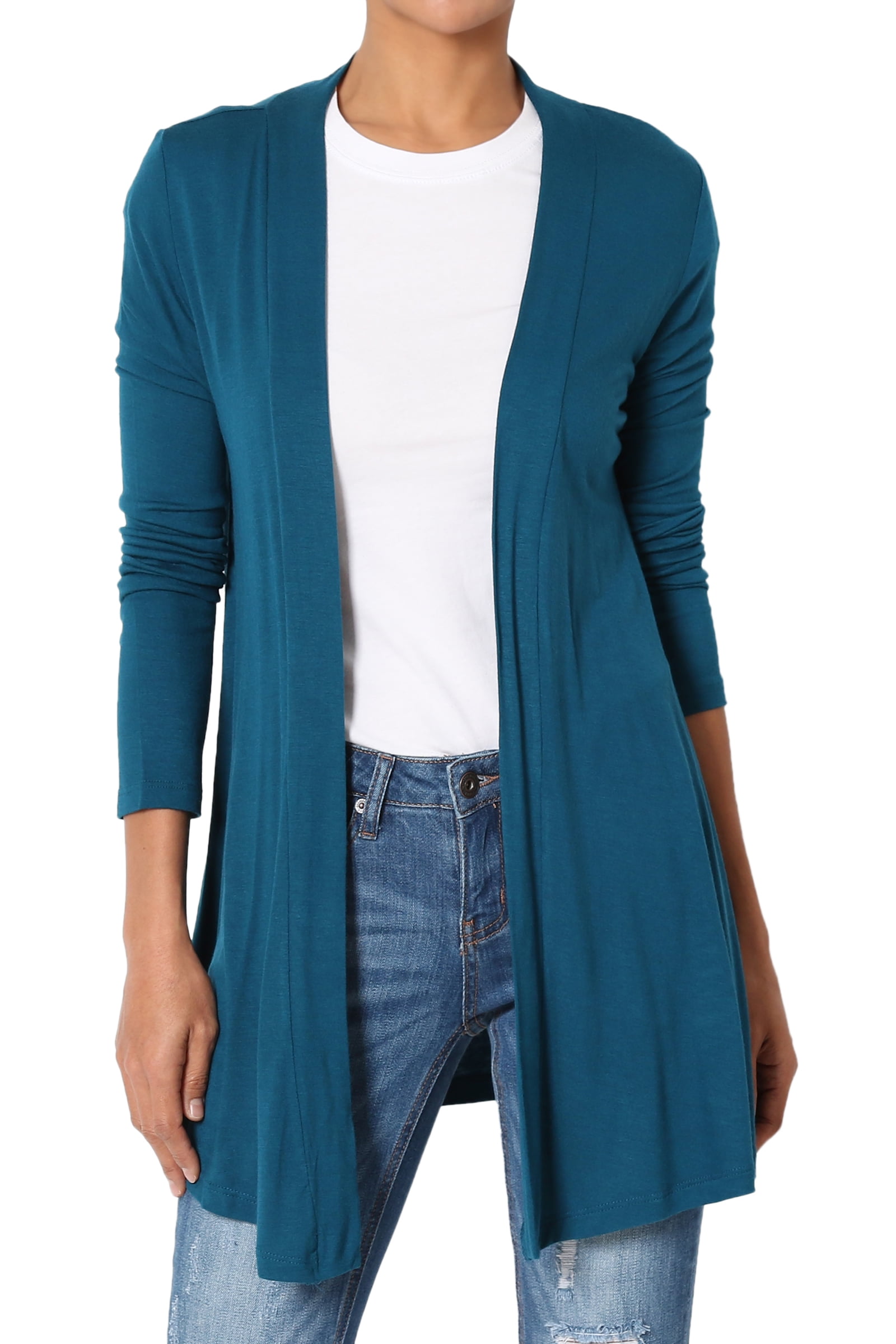 lightweight jersey cardigan