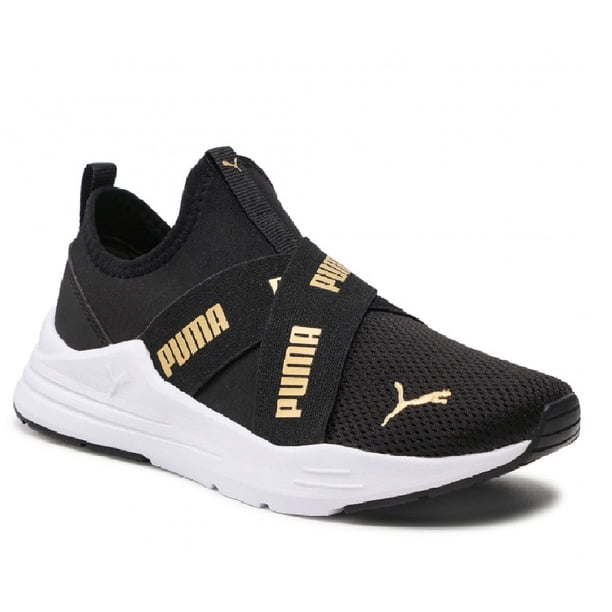 Tenis Puma Wired Run Slip On Dama Original 383732 04 Puma 383732 04, Deportivo