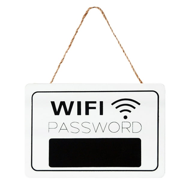 Decoración Rústica Para Colgar En El Hogar, Tiendas, Hoteles Y Lugares Públicos. Letrero De Madera Para Puerta De Baño Con Contraseña De Wifi. Decoración De Pared Para El Hogar.