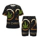 thumbnail image 1 of Balery 2025 And Merry Christmas Conjunto de Pijama Infantil de Manga Corta con Estampado – Ropa de Dormir de Algodón Suave-Medium, 1 of 6