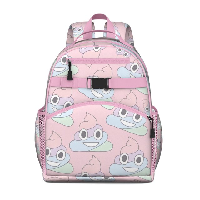 Graffiti Toddler Backpack Adjustable Padded Straps Chest Buckle Water-Resistant Durable School Backpack