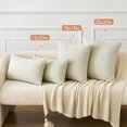 thumbnail image 4 of Fundas de almohada decorativas MIULEE de 30 x 51 cm, felpilla suave, paquete de 2, 4 of 6