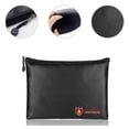 thumbnail image 2 of Esquirla Fire Document Bag Fire Envelope Zippered Safely Keep Money Tickets, M 29x20cm, 2 of 8