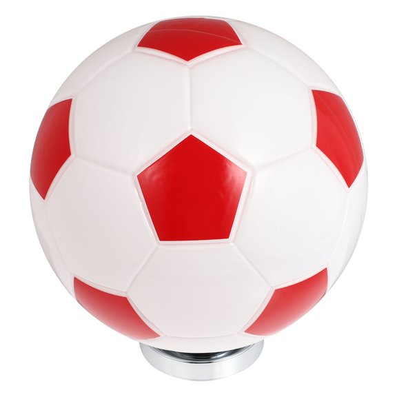 ROSENICE 1Pcs Soccer Lamp for Boys Light Shade Ceiling Red Glass Hanging for Children's Room