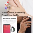 thumbnail image 2 of Health & Activity Tracking Ring With Heart Rate Monitor, Sleep Analysis, Step Counter And Calorie Tracker, Waterproof Fitness Ring For 24/7 Wellness Monitoring, 2 of 8