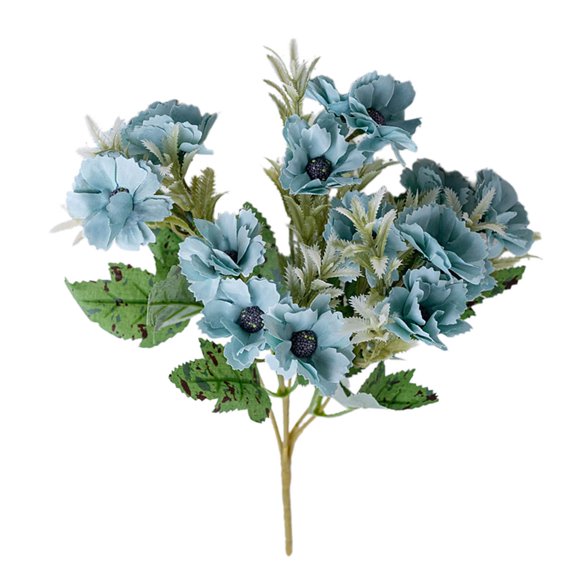 JoyMoreHome Artificial Flowers Bouquet, Fake Flowers Arrangement Faux Flowers for Home Decor, Vase Arrangement, Wedding Bouquets, Table Centerpieces Decor