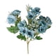 thumbnail image 2 of Flores artificiales, flores falsas, flores de imitación, juego de regalo para mujer, flores de imitación, decoración del hogar, boda, flores de mano, pared, flores artificiales, rosas pegadas, 2 of 8