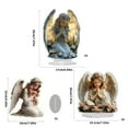 thumbnail image 3 of Guarder Angel Statue,Healings Angel Figurines Table Ornament for Thanksgiving Christmas Home Decoration Memorial Gift, 3 of 9