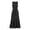 Black, variant on Tqcoqu Women's Polka Dot Sleeveless Maxi Dress,Ruched Waist Flowy Elegant Cocktail Party Dresses,2026 Trendy Clothes,Black Women's XS-XL
