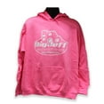 thumbnail image 2 of Official Big Jeff Audio Cotton Polyester Pink Unisex Hoodie with Logo (LARGE), 2 of 2