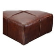 thumbnail image 4 of KAPA OTTOMAN DARK BROWN LEATHER, 4 of 4